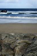 Gneiss Rocks on Dail Beg beach