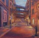 Red Wharves At Dawn