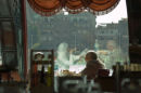 Diners on a Nile cruise