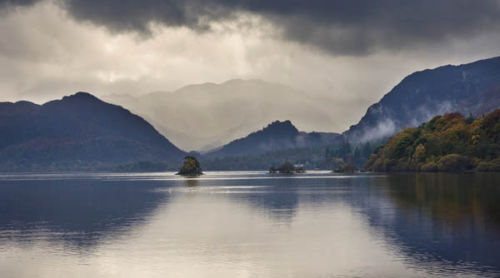 Storm clouds over Derwentwater