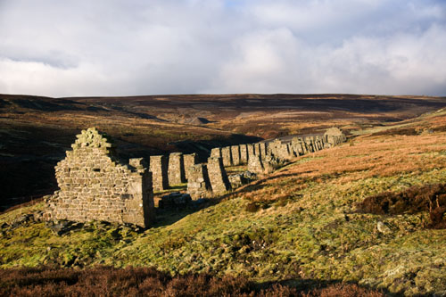 Peat Store, Old Gang Mines.