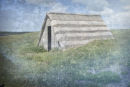 Laver hut