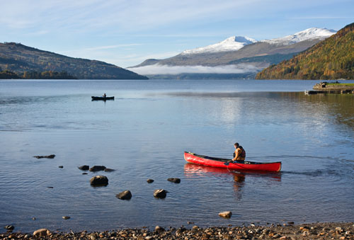 Morning paddle at Kenmore