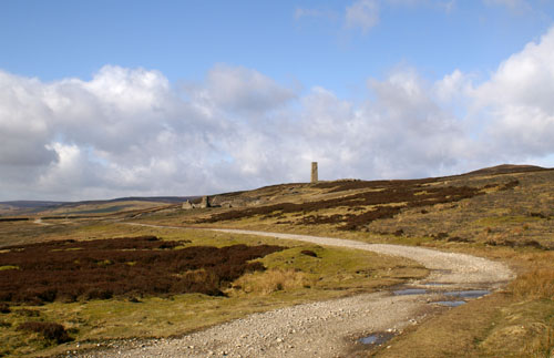 Cob Scar Chimney, Wensleydale.