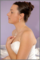 The Bride prepares.