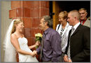 Greeting the guests