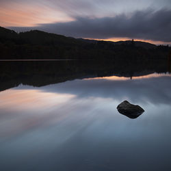 loch faskally sunset