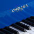 Blue Piano - Keyboard Detail