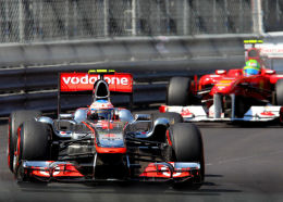 JENSON BUTTON MONACO 2011