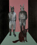 No Time to Analyse, 2010, acrylic on canvas, 160x130cms