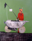 The Insignia, 2010, 120x95cms, acrylic on canvas. PRIVATE COLLECTION