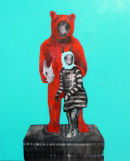 Still Like When a Pin Drops, acrylic on canvas, 56x46cms. PRIVATE COLLECTION.