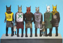A Feeling For Ghosts, 221 x 181 cm, 2011, acrylic on canvas