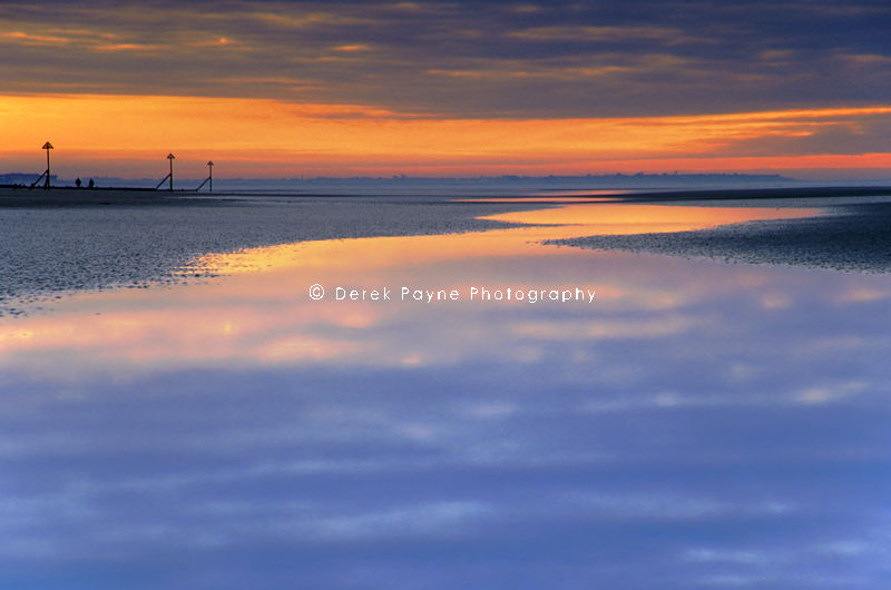 Dawn reflection.
West Wittering, West Sussex
