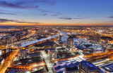 Melbourne at night 3