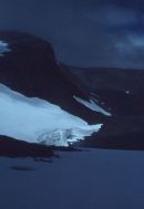 Glacier snout