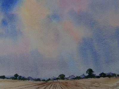 Dusk approaches.