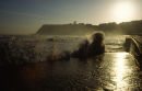 Rough seas at Scarborough