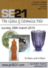 Mar 2010 - SE21 Ceramics and Glass Fair