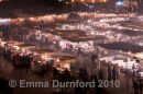 The Food stalls of D'jemaa el Fna 