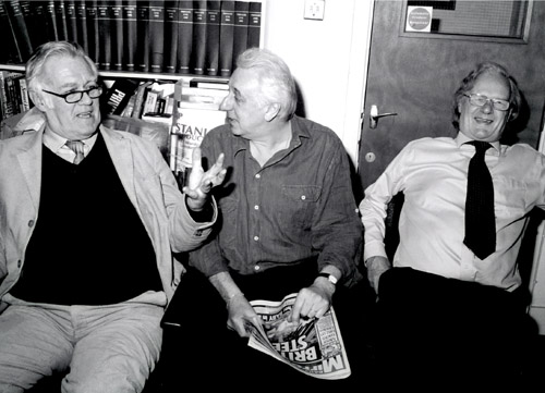 Richard Ingrams, Barry Fantoni and Christopher Booker, 2006