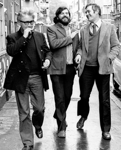 Jeffrey Bernard, Martin Tomkinson, Richard Ingrams