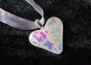 butterfly heart pendant