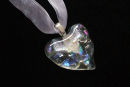 clear heart with colours