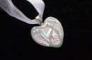 'crystal' heart pendant