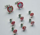 red shirt studs and cufflinks