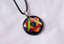 red star pendant