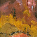 oil drum, 2008
36x36cm, mixed media on steel