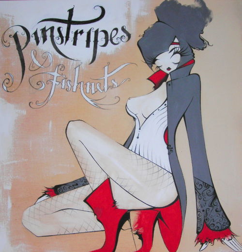 Pinstripes and Fishnets
