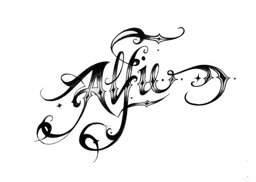 Tattoo Lettering