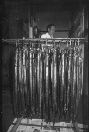 Smoked eels with Michael Brown, Brown & Forest, Somerset