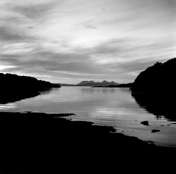 Evening towards Skye