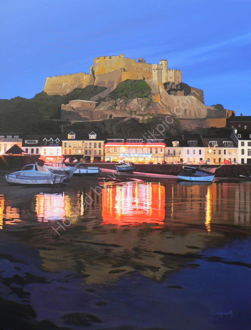 Gorey Harbour, NIghtfall
