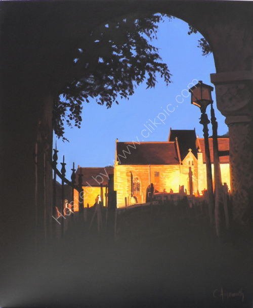 Nightfall through the Archway
