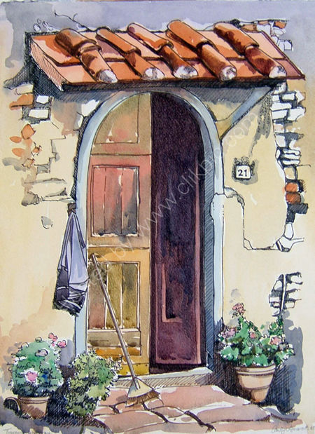 Tuscan Doorway
