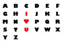 I (love) U