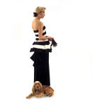 Model with Spaniel
