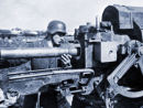 Loading the dreaded 88mm artillery gun.