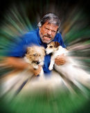 Oliver Reed & his dogs