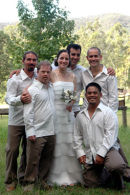 groomsmen and bride 1