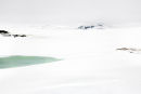 Mountain in Snowfield
