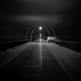Southport Pier at Night