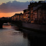 Sunset in Florence