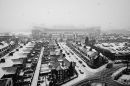 Old Trafford in the Snow