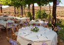 The Reception set at an old Spanish Finca