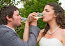 A Glass of Champagne together
